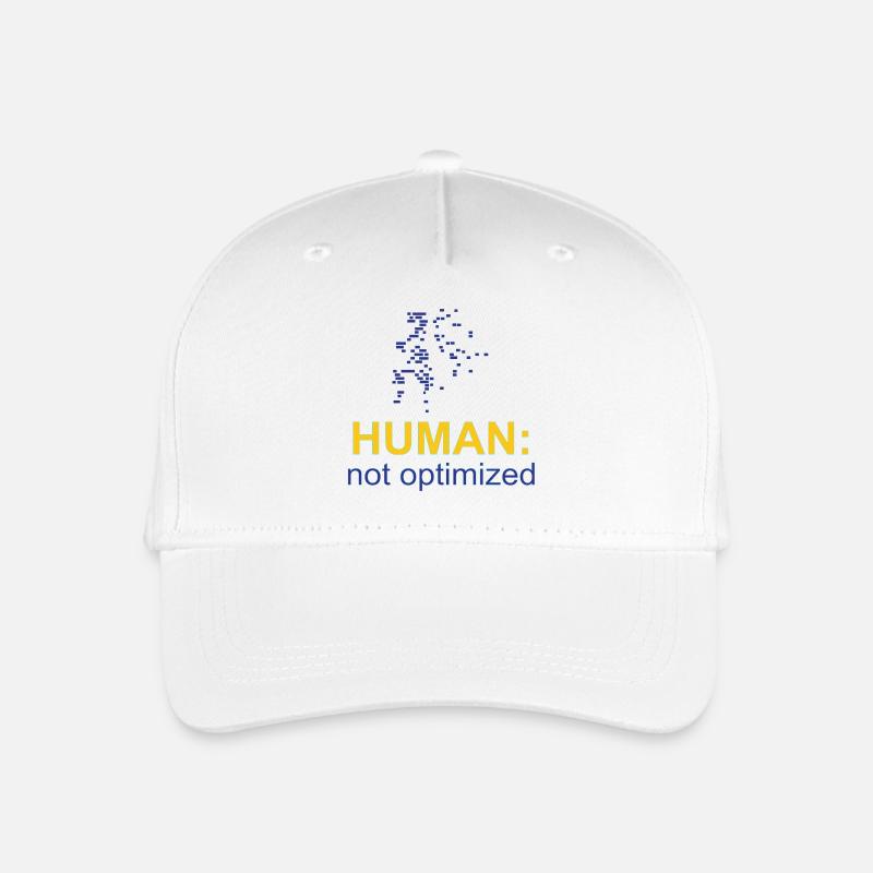 Humain : Non optimisé - Casquette de baseball bio Enfant - blanc