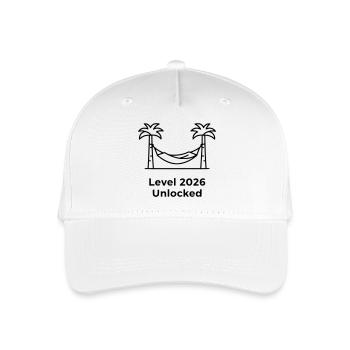 Level 2026 Unlocked Hammock - Organic Kids’ Baseball Cap - white - Front