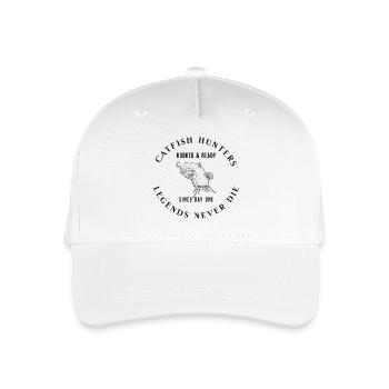 Catfish Hunters - Legends Never Die - Kinder Bio Basecap - Weiß - Vorne