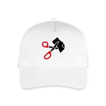 Clothing Scissors Rescue Scissors - Organic Kids’ Baseball Cap - white - Front