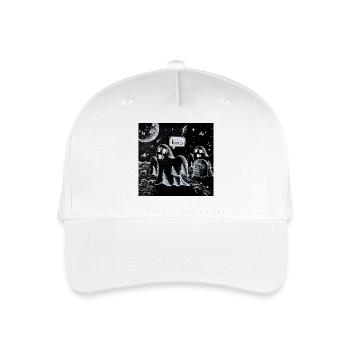 Boo in Space : Fantômes dans l’Espace - Casquette de baseball bio Enfant - blanc - Devant