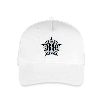 Ska, Rock Steady, Reggae 69 - Kinder Bio Basecap - Weiß - Vorne