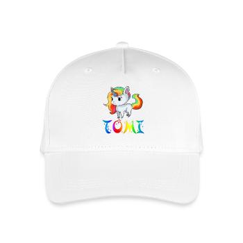 Unicorn Tomi - Casquette de baseball bio Enfant - blanc - Devant