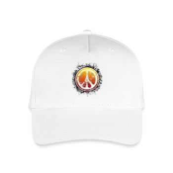 Peace eu - Organic Kids’ Baseball Cap - white - Front