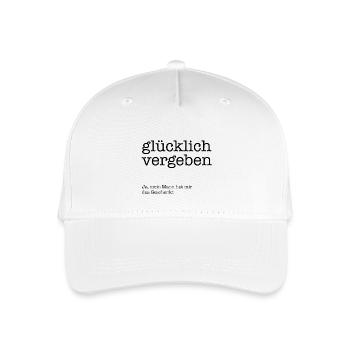 Chanceux pardonne! - Casquette de baseball bio Enfant - blanc - Devant
