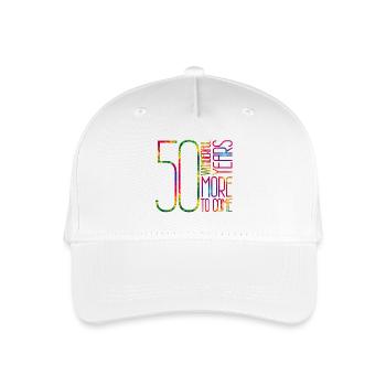 50 années merveilleuses, plus à venir - Casquette de baseball bio Enfant - blanc - Devant