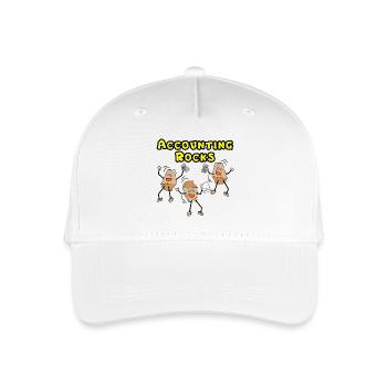 Comptabilité Rocks - Casquette de baseball bio Enfant - blanc - Devant