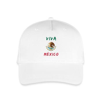 Viva Mexico Mexico / Gift Coat of Arms - Organic Kids’ Baseball Cap - white - Front