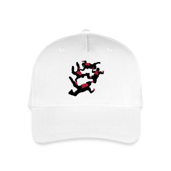 skydive - Organic Kids’ Baseball Cap - white - Front