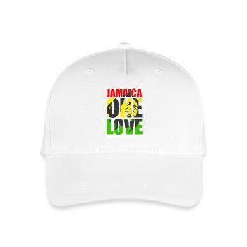 Jamaica One Love Underground - Casquette de baseball bio Enfant - blanc - Devant