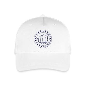 Boxing - Organic Kids’ Baseball Cap - white - Front