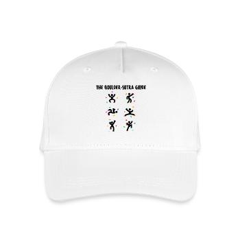 Boulder Klettern Bergsteigen Lustig Spruch Humor - Kinder Bio Basecap - Weiß - Vorne