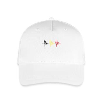 Belgium - Organic Kids’ Baseball Cap - white - Front