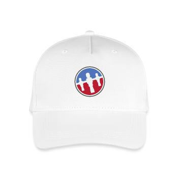 Kicker Logo - Kinder Bio Basecap - Weiß - Vorne