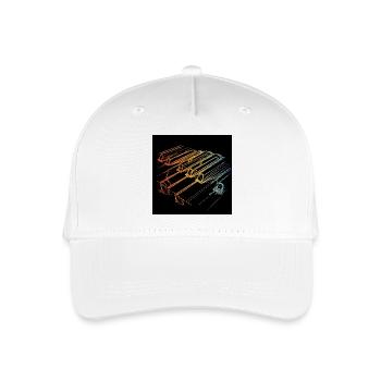 Klavier - Kinder Bio Basecap - Weiß - Vorne