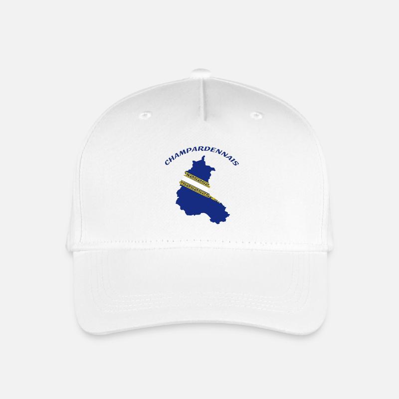 CHAMPARDENNAIS - Organic Kids’ Baseball Cap - white