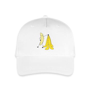 Images drôles de banane - Casquette de baseball bio Enfant - blanc - Devant