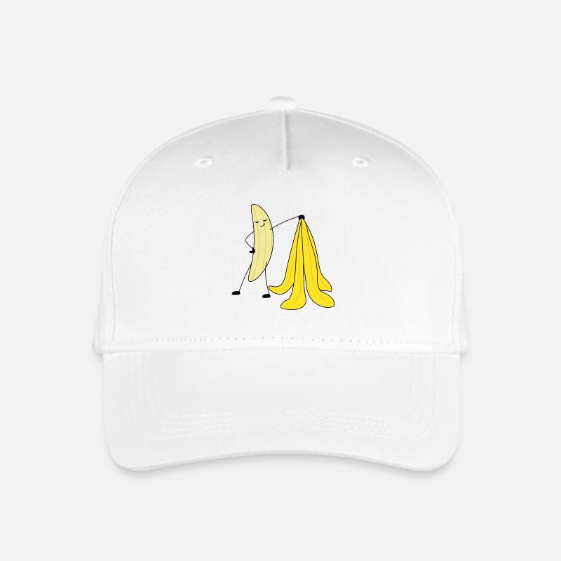 Images drôles de banane - Casquette de baseball bio Enfant - blanc