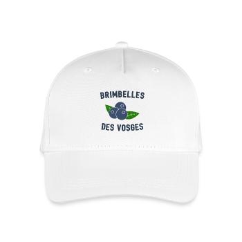 Brimbelles des Vosges - Casquette de baseball bio Enfant - blanc - Devant