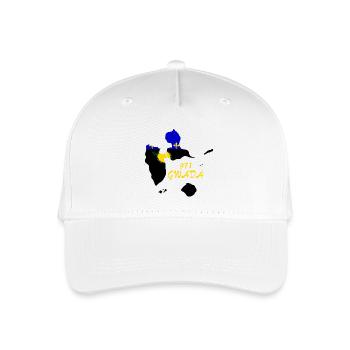 Guadeloupe - Casquette de baseball bio Enfant - blanc - Devant