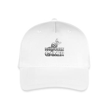 HARDCORE GAMER + ADN - Jeux - Casquette de baseball bio Enfant - blanc - Devant