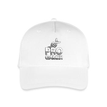 PRO GAMER + DNA - Gaming - Kinder Bio Basecap - Weiß - Vorne