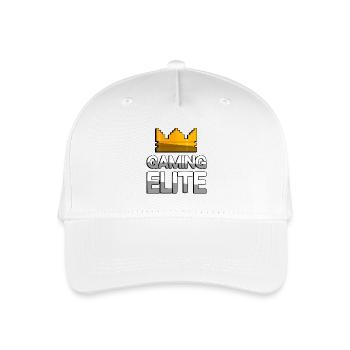 GAMING ELITE + King Crown - Gaming - Kinder Bio Basecap - Weiß - Vorne