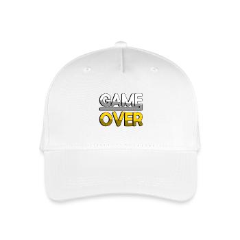 GAME OVER (Jaune) - Jeux - Casquette de baseball bio Enfant - blanc - Devant