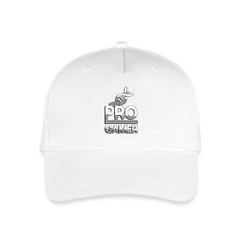 PRO GAMER (Weiß) + DNA - Gaming - Kinder Bio Basecap - Weiß - Vorne