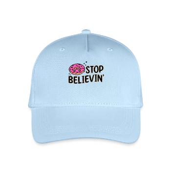 Sweets Snacking Statement Délicieux Beignet - Casquette de baseball bio Enfant - bleu clair - Devant