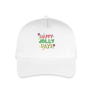 Cool Statement Bonbons sucrés avec une dent sucrée - Casquette de baseball bio Enfant - blanc - Devant