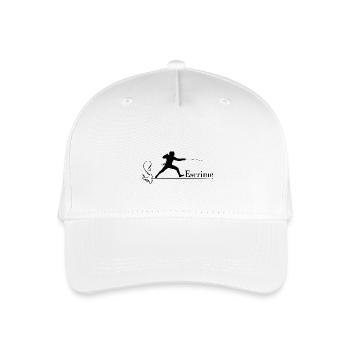 Fencing - Organic Kids’ Baseball Cap - white - Front