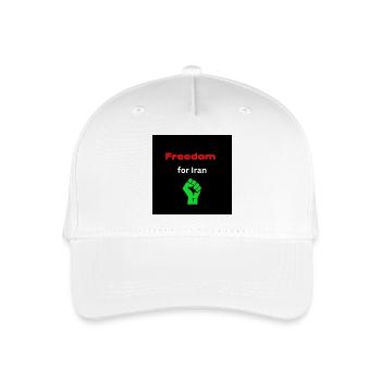 Freedom for Iran - Organic Kids’ Baseball Cap - white - Front
