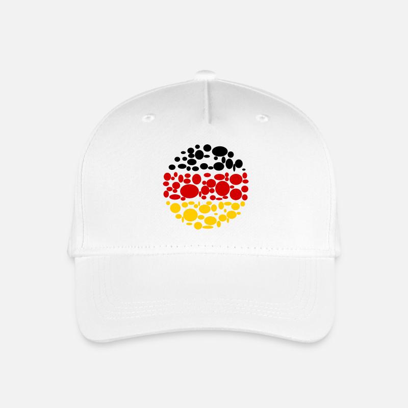 Deutschland - Kinder Bio Basecap - Weiß