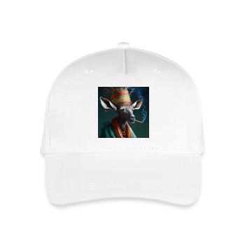 Cannabiche 01 with - Organic Kids’ Baseball Cap - white - Front