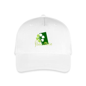 Blumenhändler - Kinder Bio Basecap - Weiß - Vorne