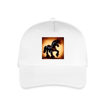 Heavy Metal - Organic Kids’ Baseball Cap - white - Front