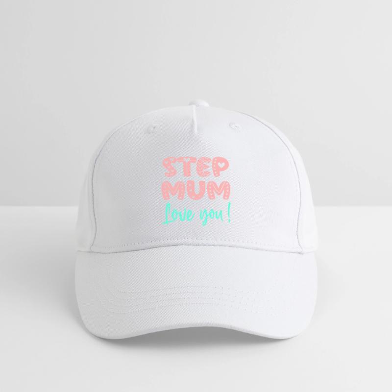 STIEFMUTTER - ICH LIEBE DICH MUTTERTAG - STIEFMUTTER Kinder Bio Basecap