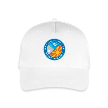 Insigne du Guerrier de la Lumière Emblème de la Mission Air et Soleil - Casquette de baseball bio Enfant - blanc - Devant