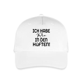 TANZEN HÜFTE BEWEGUNG - Kinder Bio Basecap - Weiß - Vorne