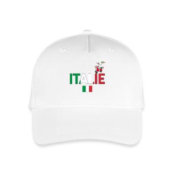 Italie - Casquette de baseball bio Enfant - blanc - Devant