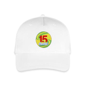 Cantal - Kinder Bio Basecap - Weiß - Vorne