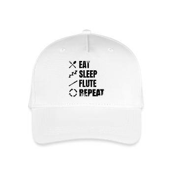 Dicton de flûte - Casquette de baseball bio Enfant - blanc - Devant