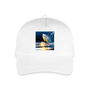 Butterfly - Organic Kids’ Baseball Cap - white - Front