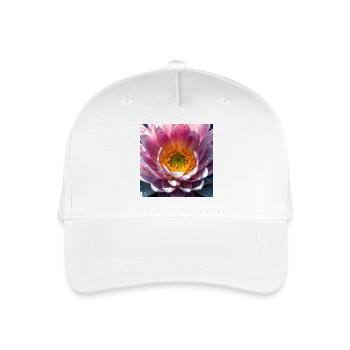 Nénuphar - Casquette de baseball bio Enfant - blanc - Devant