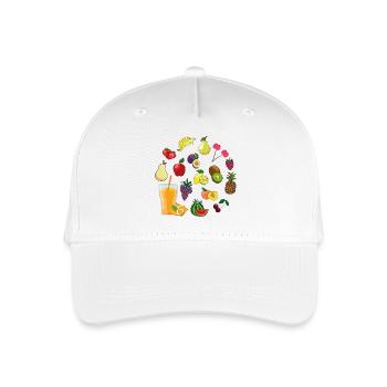 Süßigkeiten der Natur - Kinder Bio Basecap - Weiß - Vorne