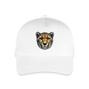 Gepard - Kinder Bio Basecap - Weiß - Vorne