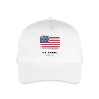St. Louis, Missouri, USA - Organic Kids’ Baseball Cap - white - Front