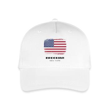 Brooklyn, New York, USA - Organic Kids’ Baseball Cap - white - Front