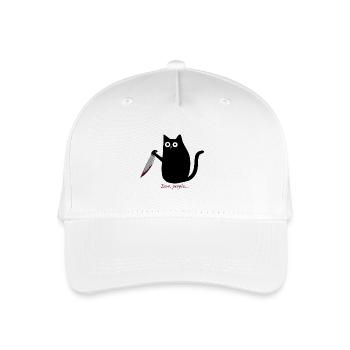 Eew, people... - Kinder Bio Basecap - Weiß - Vorne